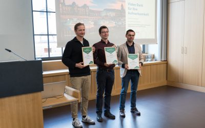 Verleihung des ersten SaxFDM-FAIRest-Data-Award am 19.10.2023