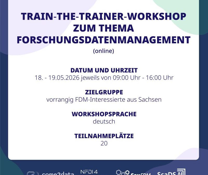Train-the-Trainer-Workshop zum FDM vom 18. – 19.05.2026